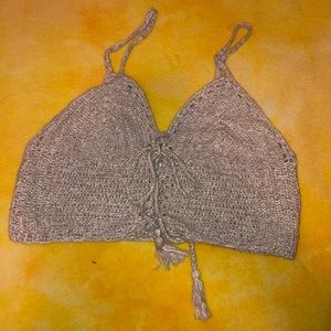 American Eagle Knit Crop Top